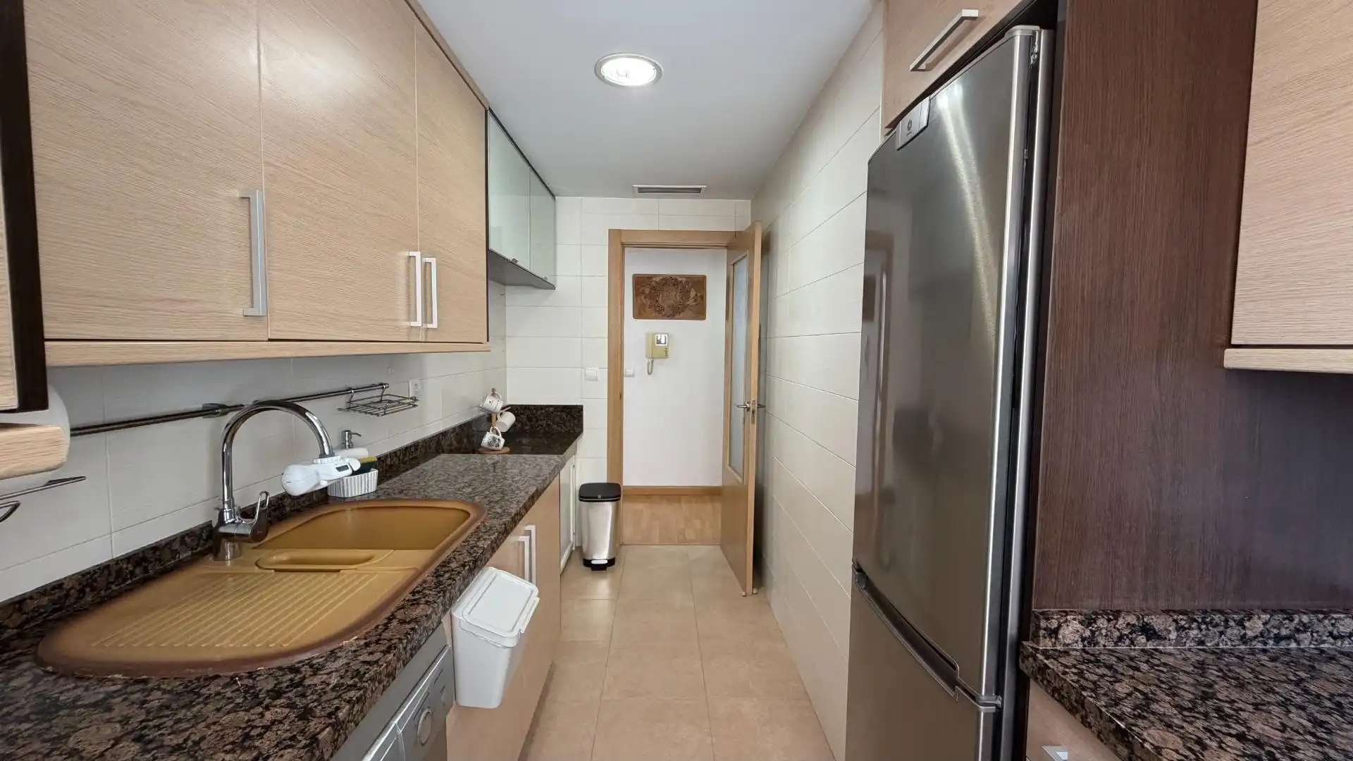 Kitchen of Flat for sale in Valencia  with Air Conditioner, Heating and Parquet flooring