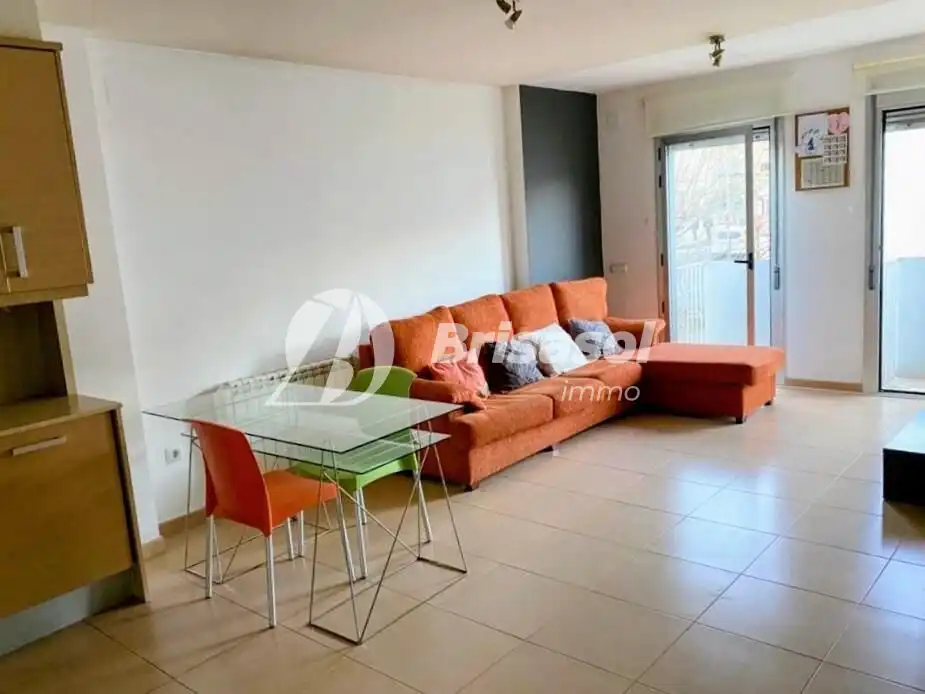 Living room of Flat for sale in Vilallonga del Camp  with Heating, Terrace and Balcony