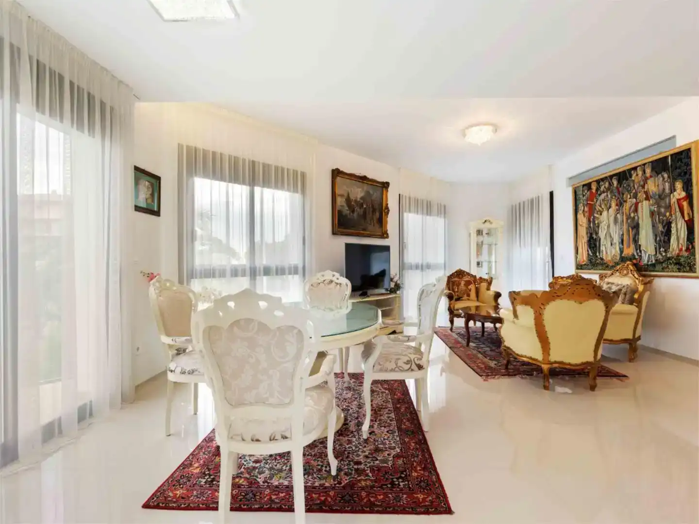 Dining room of Attic for rent in Los Arenales del Sol