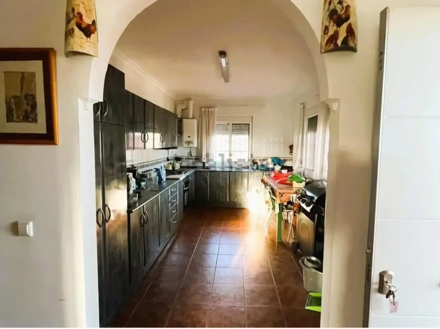 Cocina de Finca rústica en venta en Mijas con Aire acondicionado, Jardín privado y Terraza