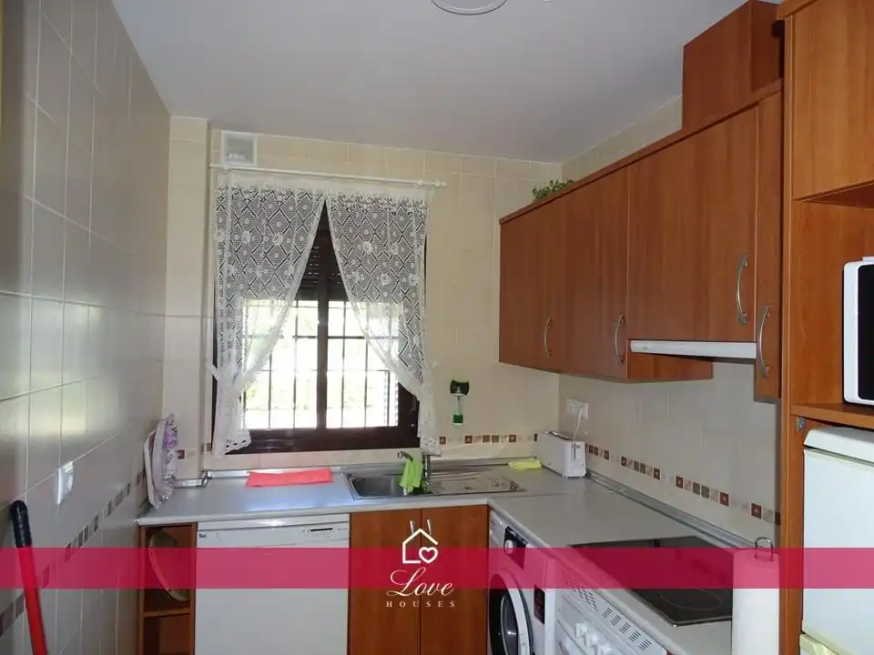 Kitchen of Apartments for sale in Chiclana de la Frontera  with Air Conditioner, Private garden and Community pool