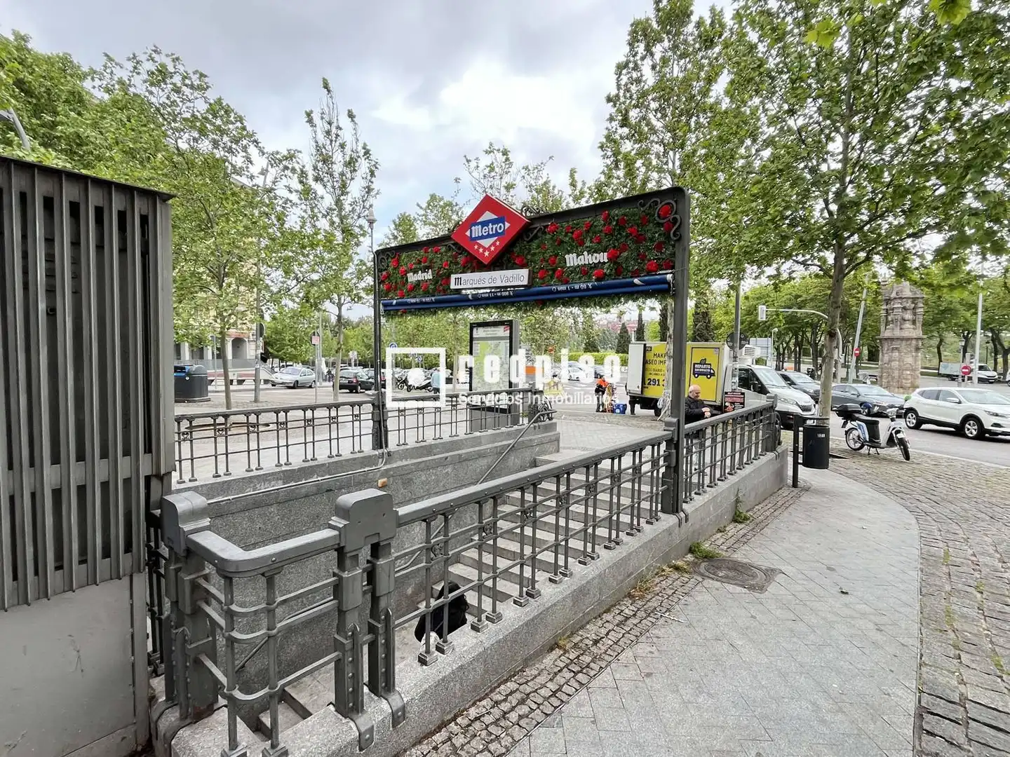 Vista exterior de Piso en venta en Madrid