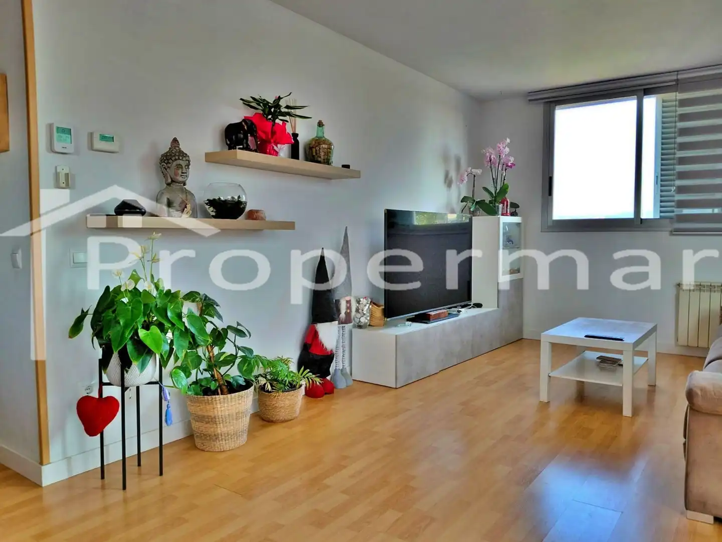 Sala de estar de Ático en venta en Parets del Vallès con Aire acondicionado, Calefacción y Terraza