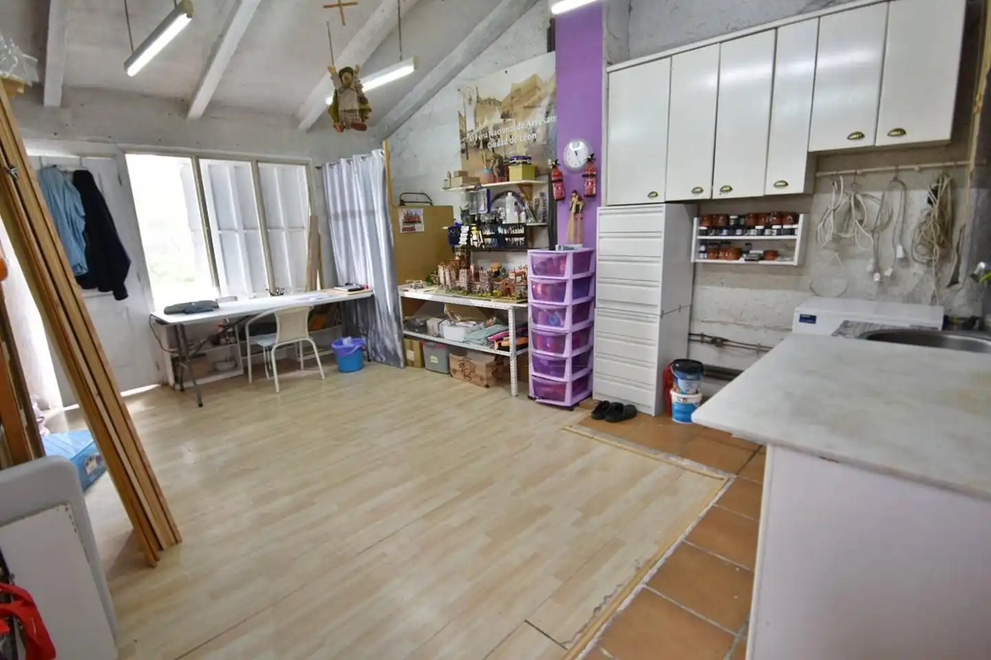 Cocina de Casa o chalet en venta en Olmedo con Calefacción, Jardín privado y Piscina comunitaria