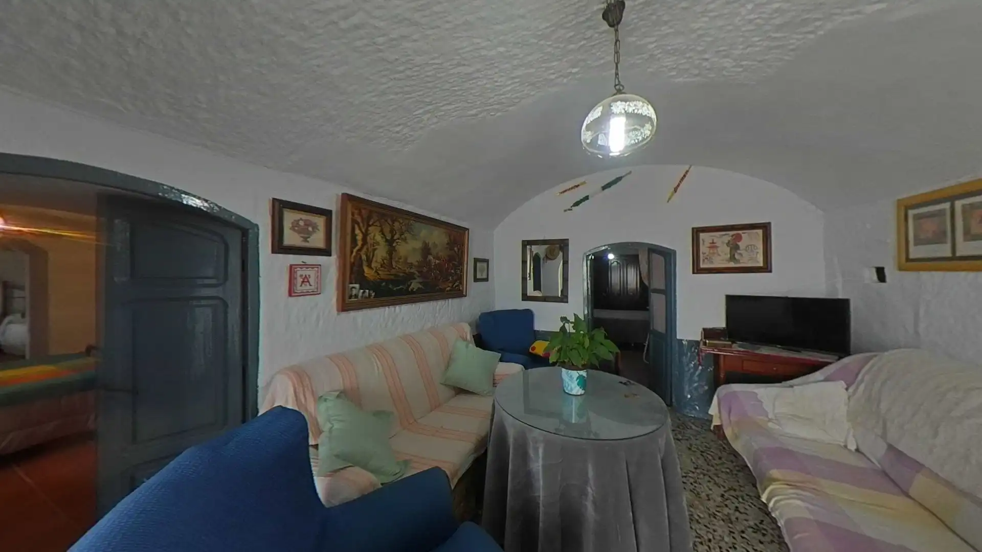 Sala de estar de Finca rústica en venta en Guadix con Jardín privado, Trastero y Piscina