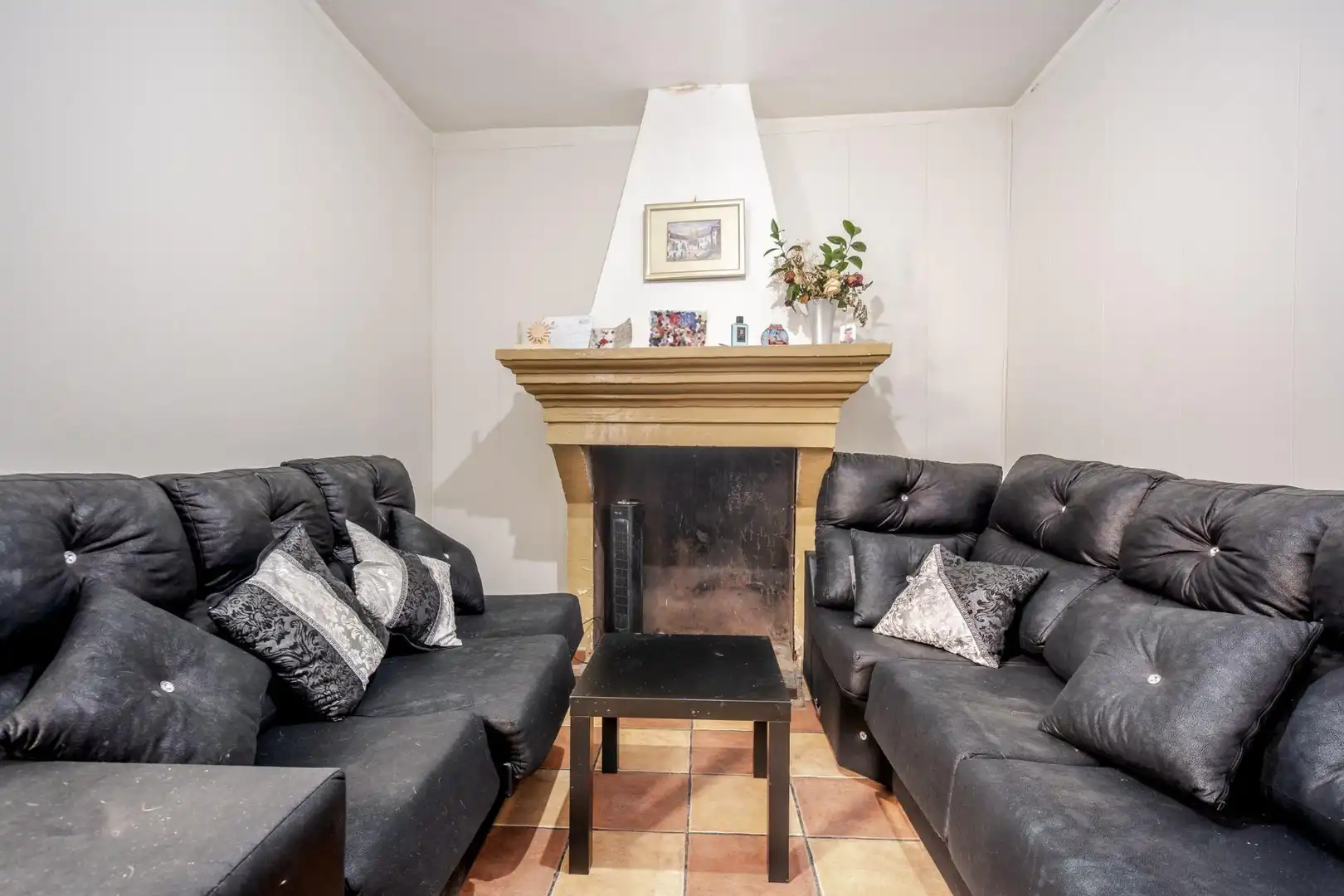 Sala d'estar de Casa o xalet en venda en El Pinar amb Aire condicionat, Jardí privat i Terrassa