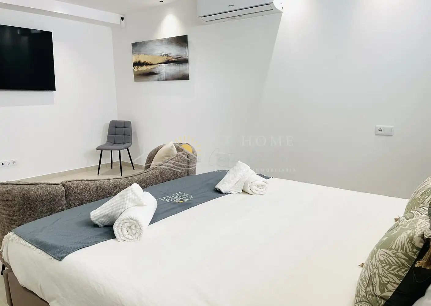 Dormitori de Casa o xalet de lloguer en Nerja amb Terrassa, Piscina i Forn