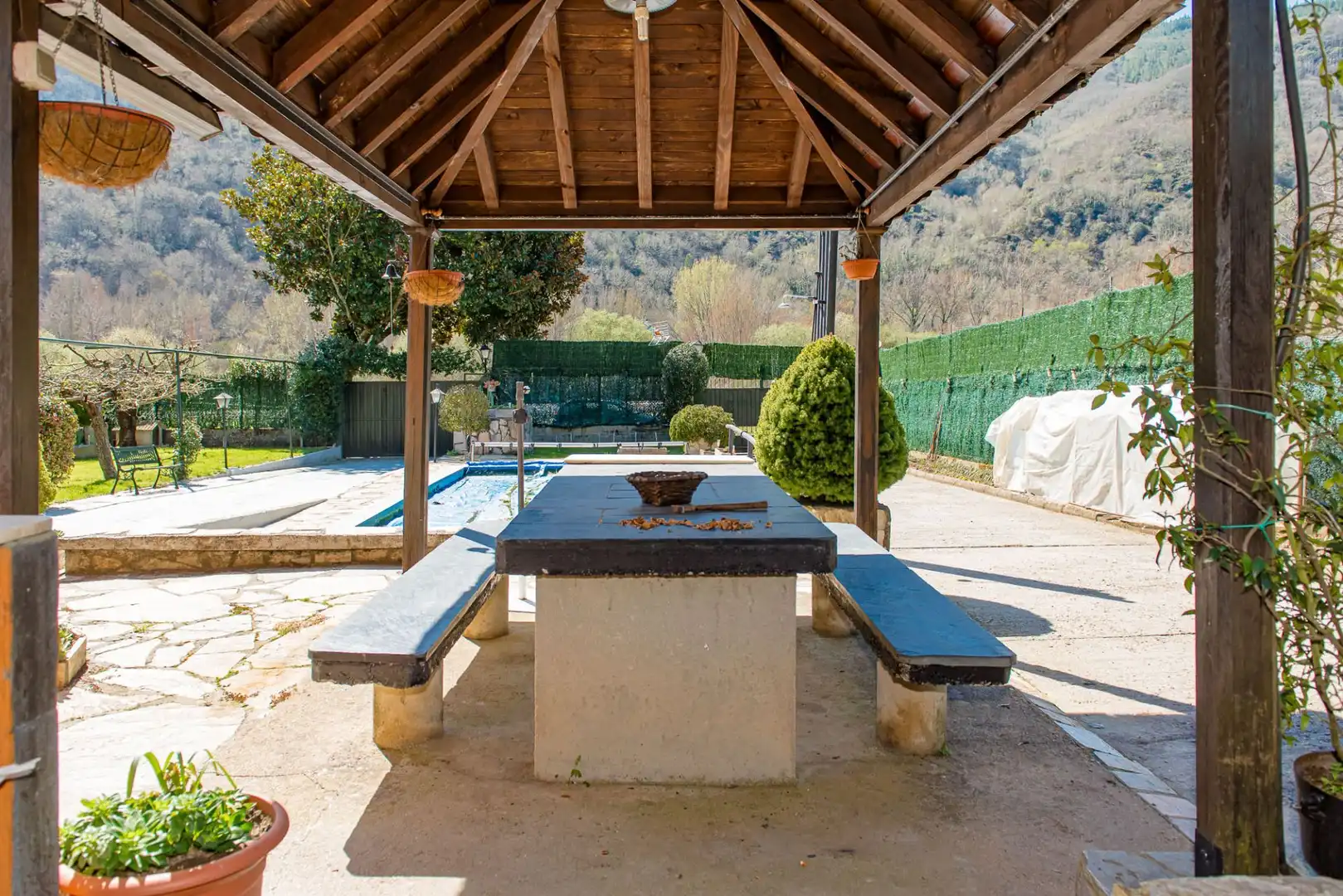 Jardín de Casa o chalet en venta en Trabadelo con Calefacción y Amueblado