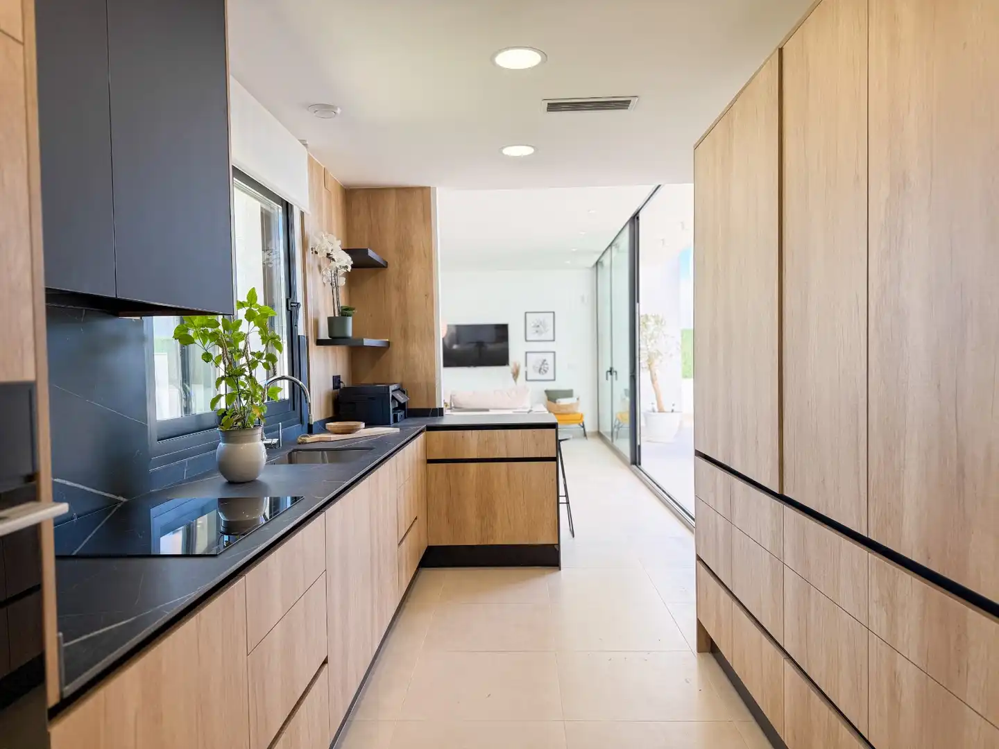 Kitchen of Houses for sale in Pulpí  with Air Conditioner, Private garden and Terrace
