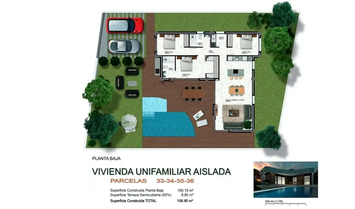 Casa con terraza en venta en Los Montesinos, imagen 28