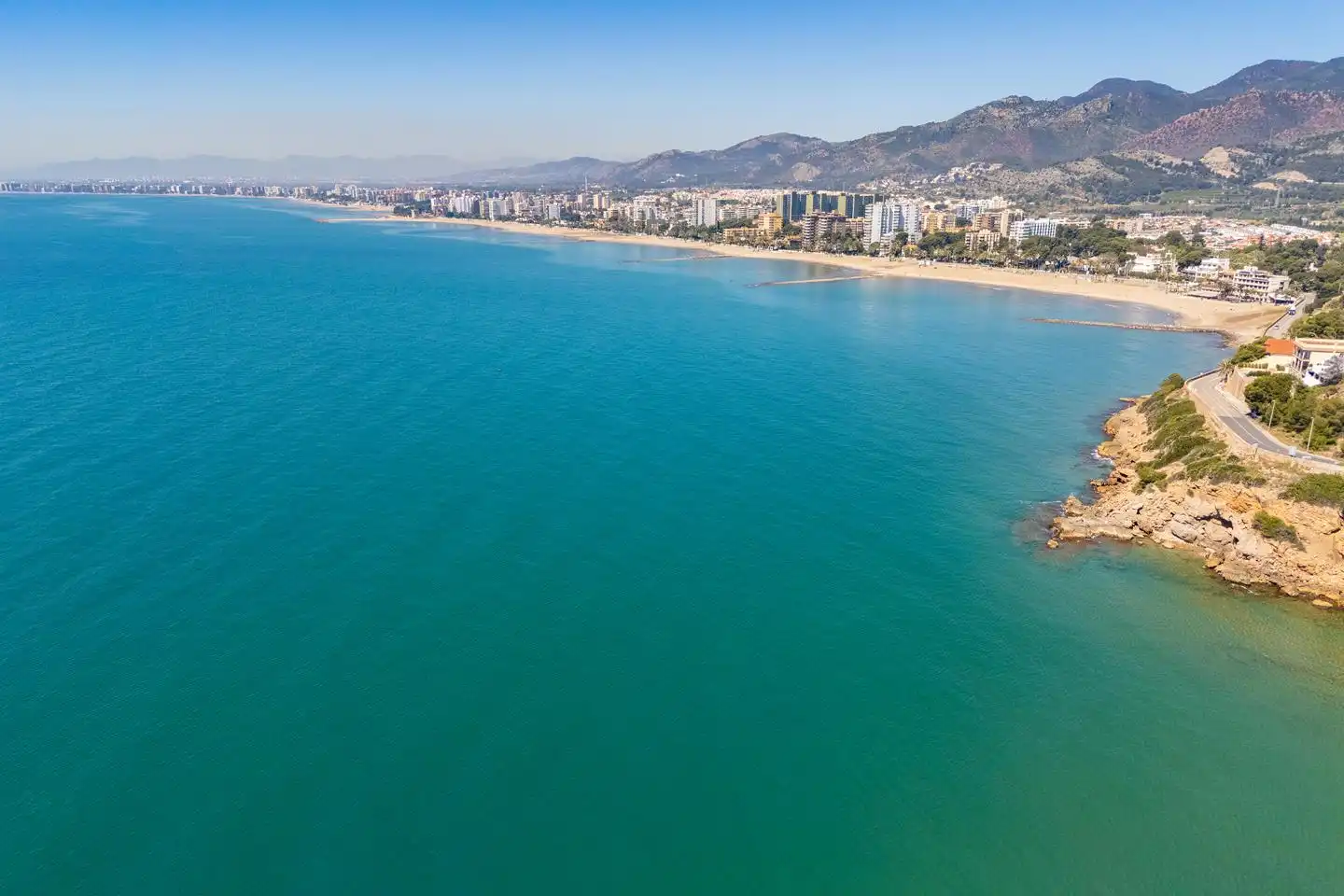 Vista exterior de Casa o chalet en venta en Oropesa del Mar / Orpesa con Aire acondicionado, Jardín privado y Terraza