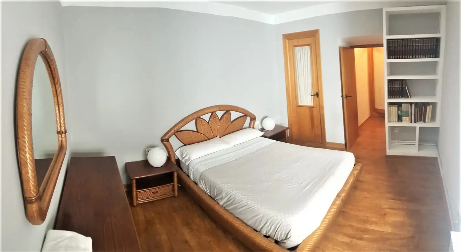 Bedroom of Apartments for rent in Cáceres  with Air Conditioner, Heating and Furnished