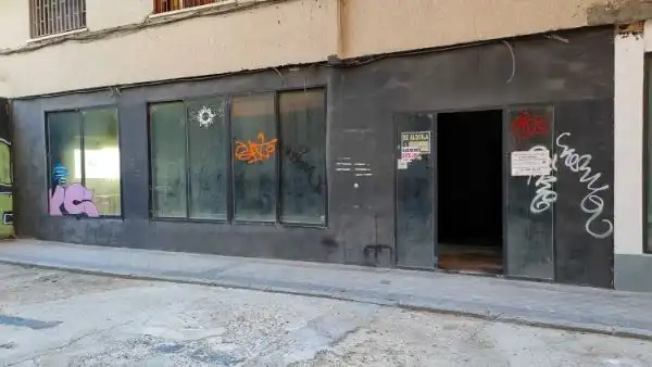 Vista exterior de Local de alquiler en Madrid