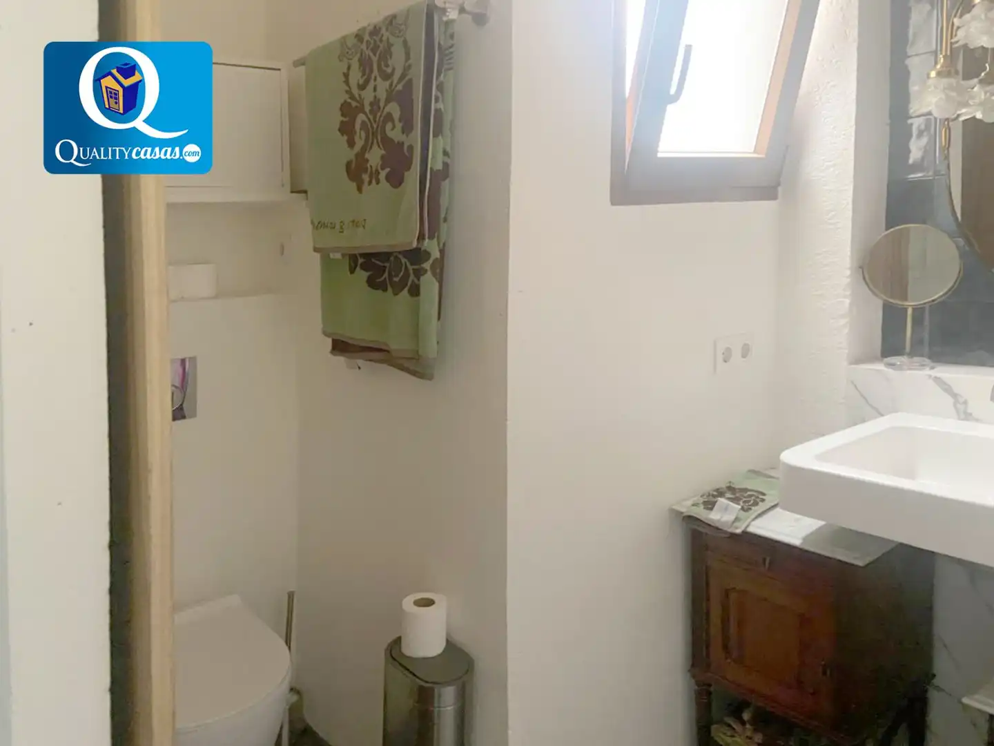 Bany de Apartament en venda en Alcoy / Alcoi amb Aire condicionat i Balcó