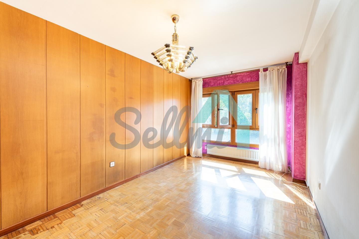 Bedroom of Flat for sale in San Martín del Rey Aurelio  with Heating, Parquet flooring and Storage room