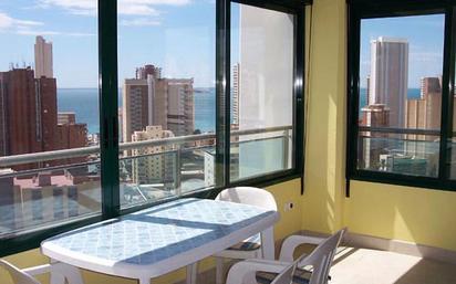 Bedroom of Apartment for sale in Benidorm  with Air Conditioner, Swimming Pool and Furnished