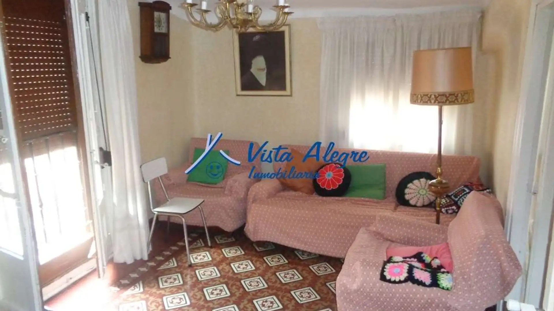 Sala de estar de Piso en venta en Haro con Calefacción, Trastero y Amueblado