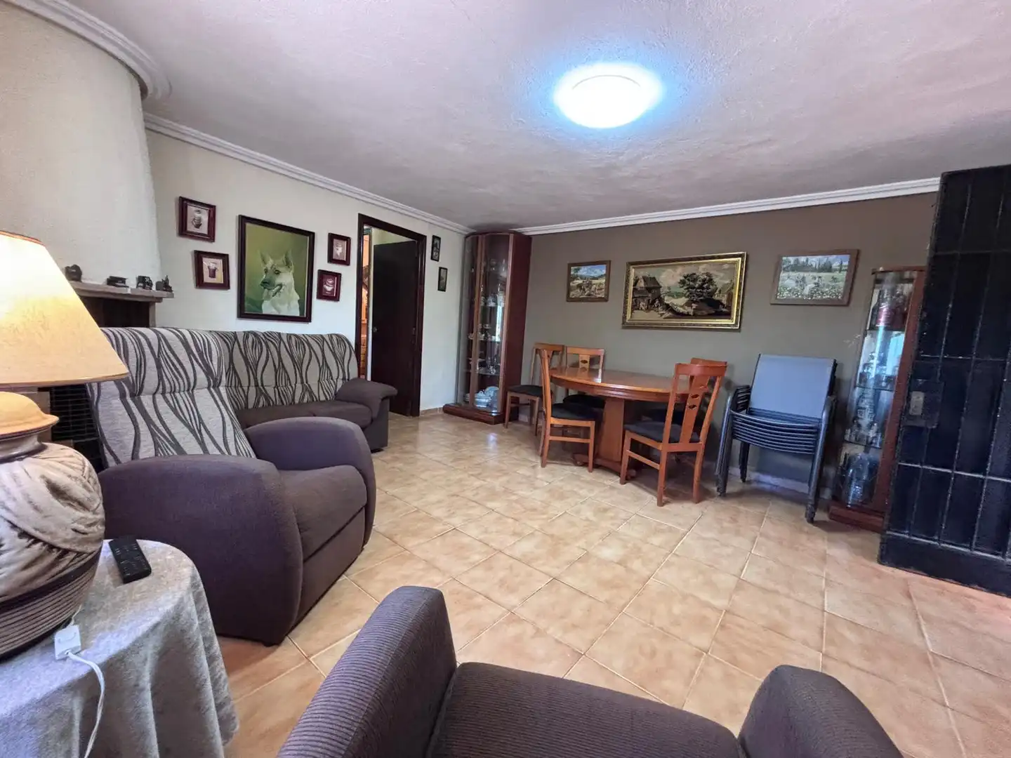 Sala de estar de Casa o chalet en venta en Torrent con Jardín privado, Piscina y Amueblado