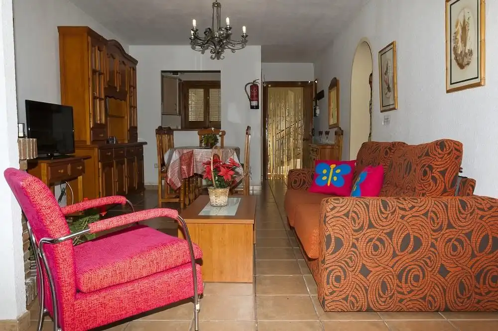 Living room of Detached homes for rent in Almuñécar  with Air Conditioner, Heating and Private garden
