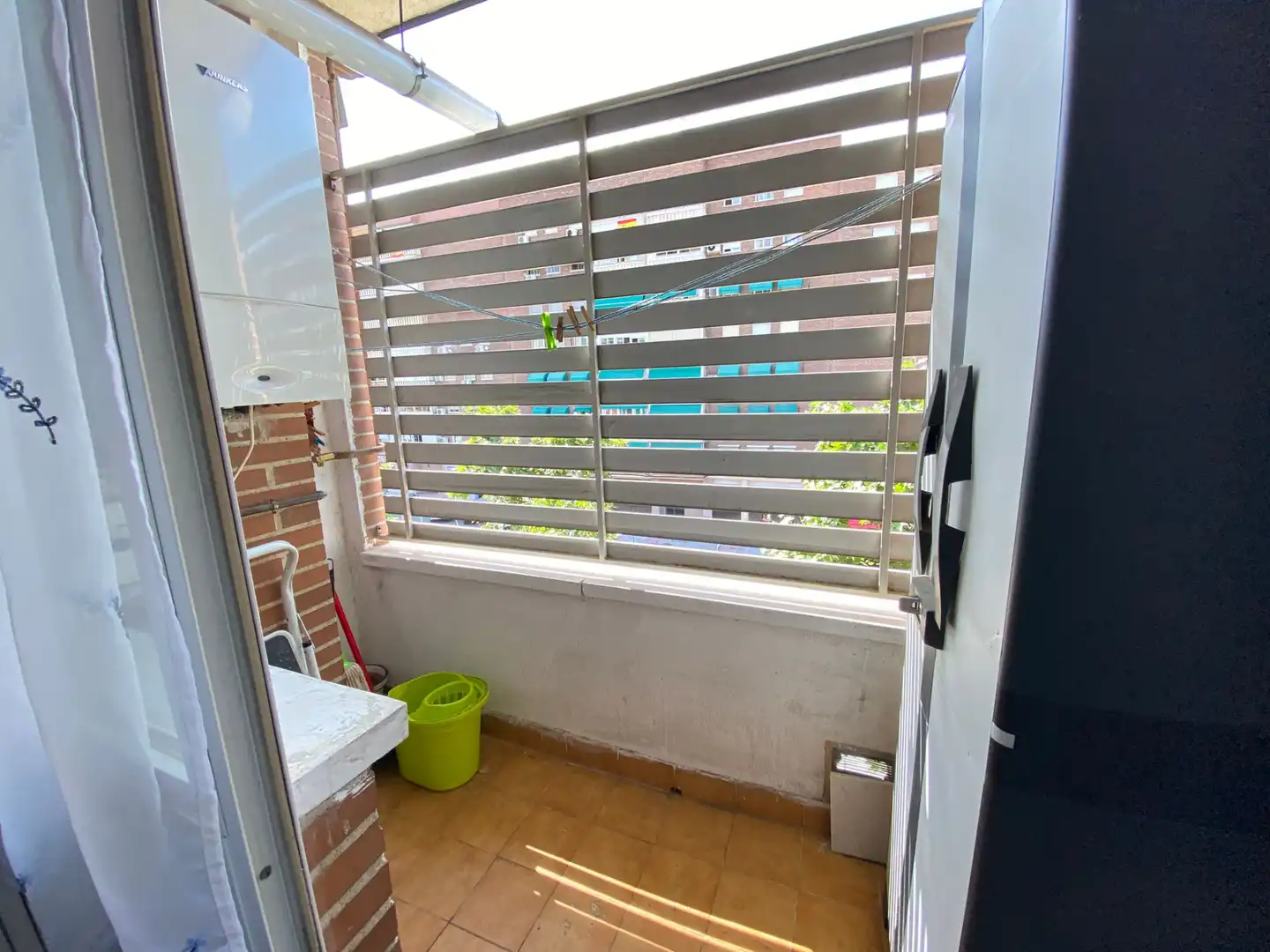 Balcony of Flat for sale in Fuenlabrada  with Air Conditioner, Heating and Balcony