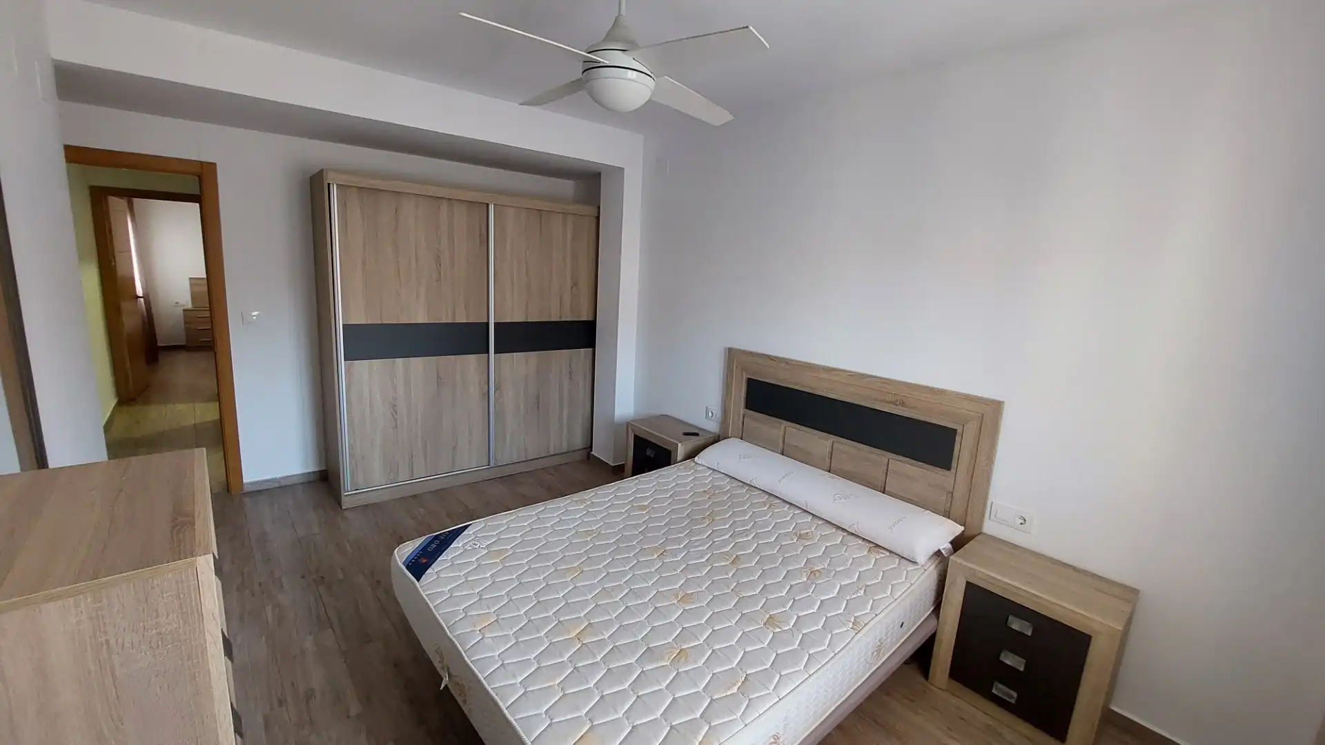 Bedroom of Flat for sale in Plasencia  with Air Conditioner, Heating and Furnished