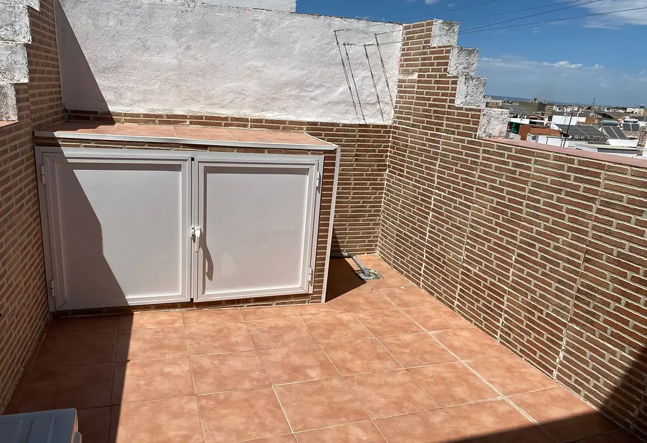 Terraza de Dúplex de alquiler en La Algaba con Terraza y Amueblado