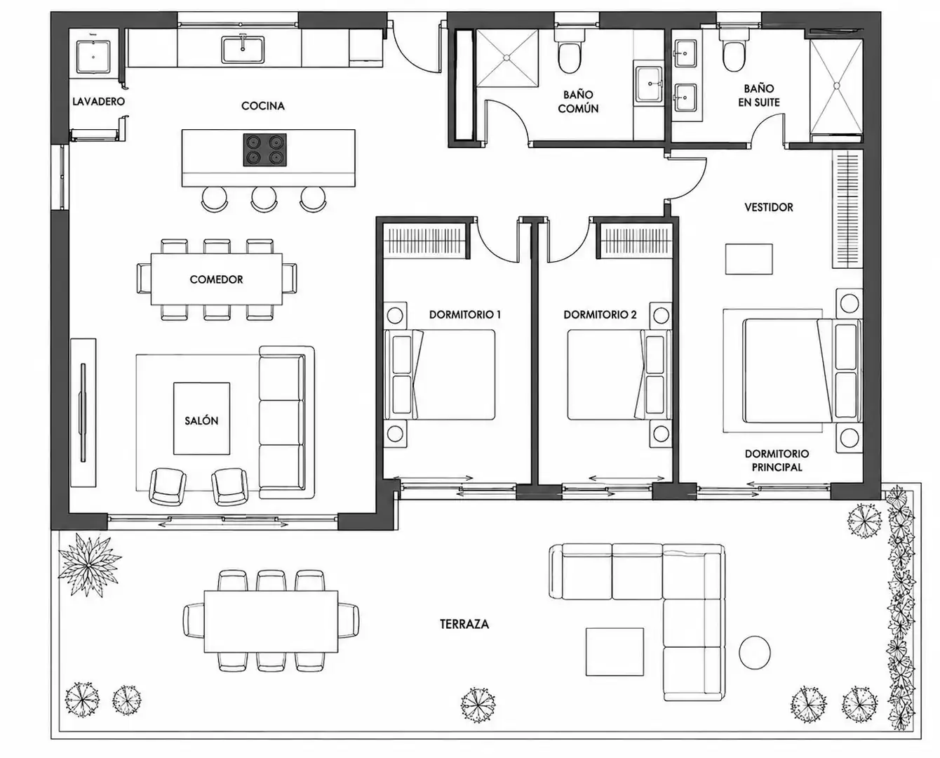 Apartamento en venta en Benahavís con Aire acondicionado, Calefacción y Jardín privado