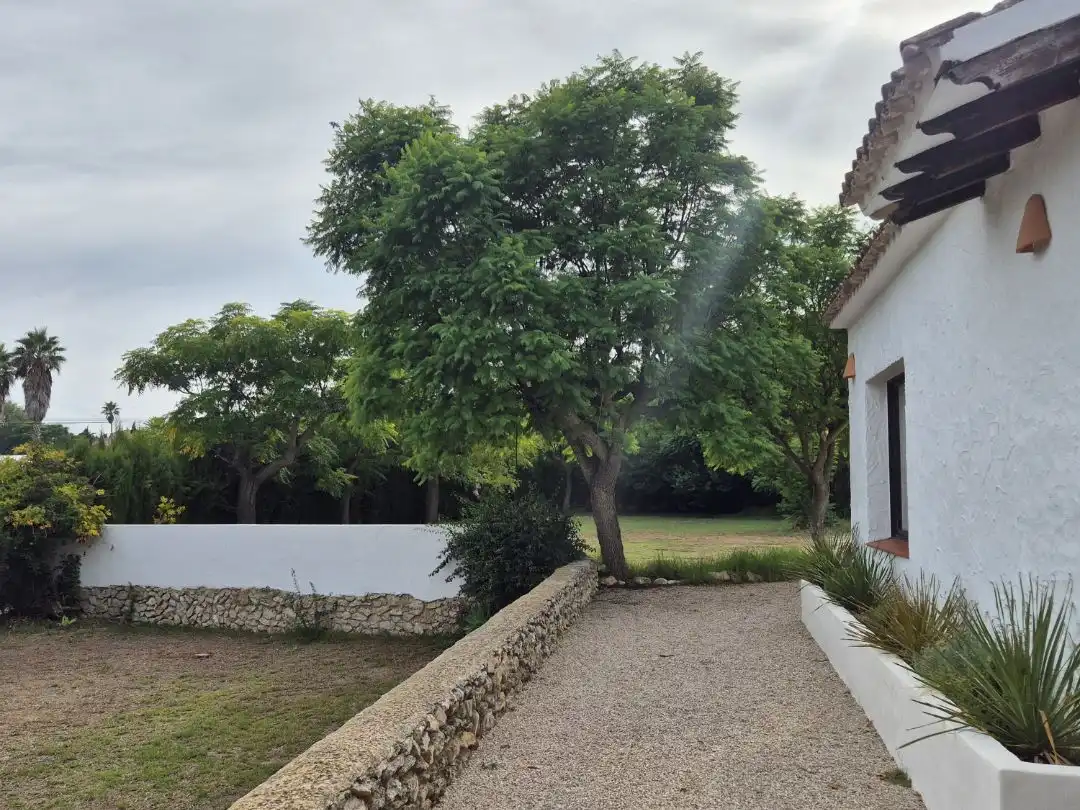 Garden of Houses for sale in Teulada  with Air Conditioner, Terrace and Balcony