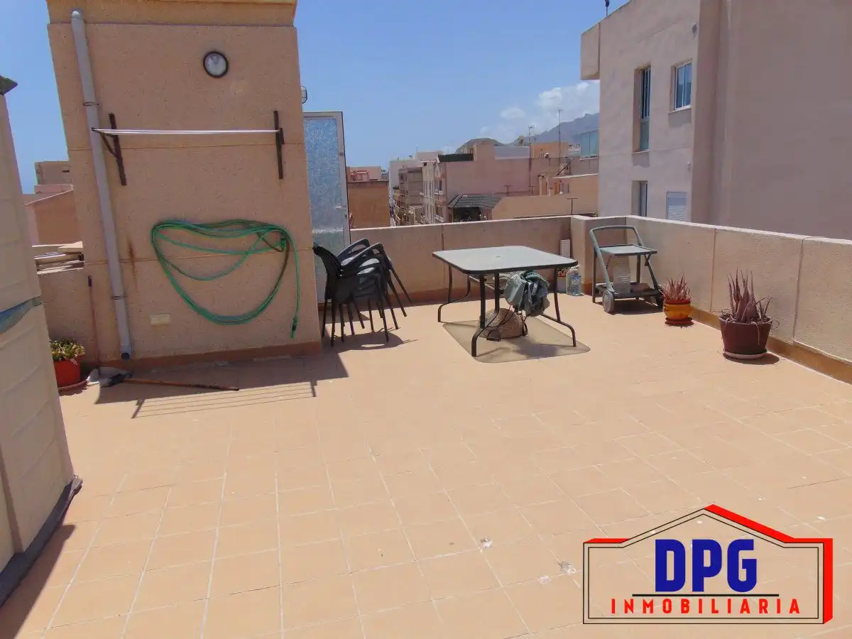 Terraza de Apartamento en venta en Garrucha con Aire acondicionado y Amueblado