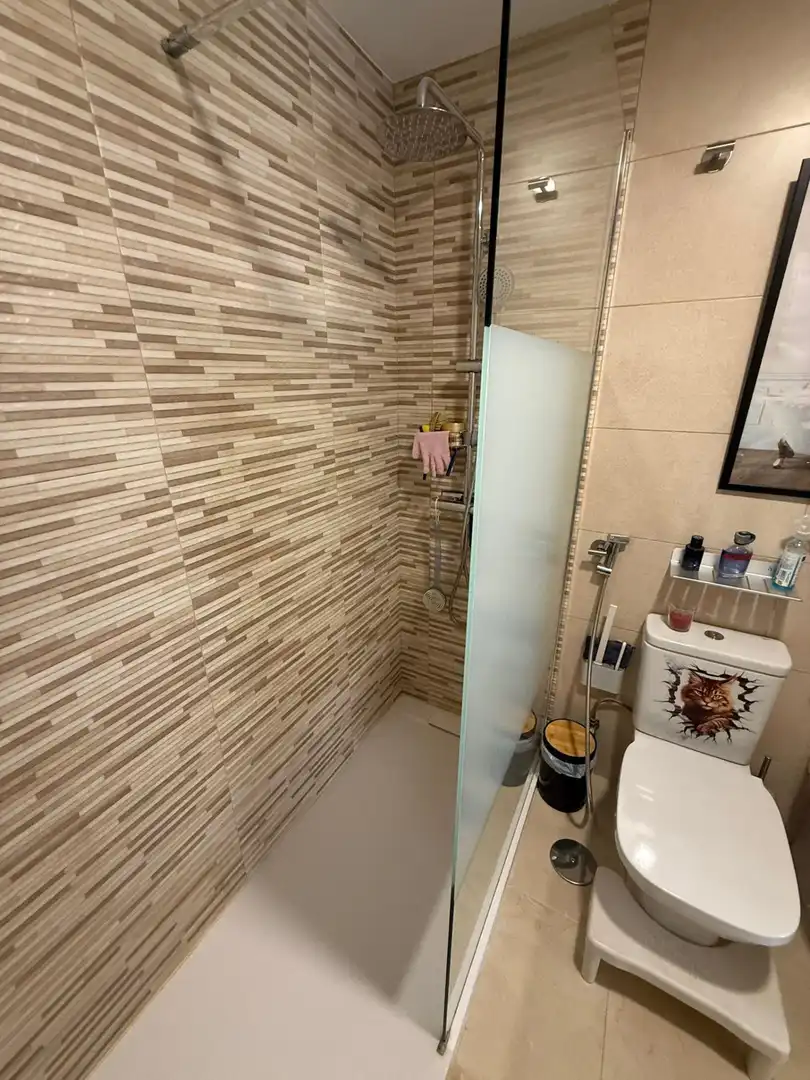 Bany de Apartament en venda en Alicante / Alacant amb Aire condicionat i Terrassa