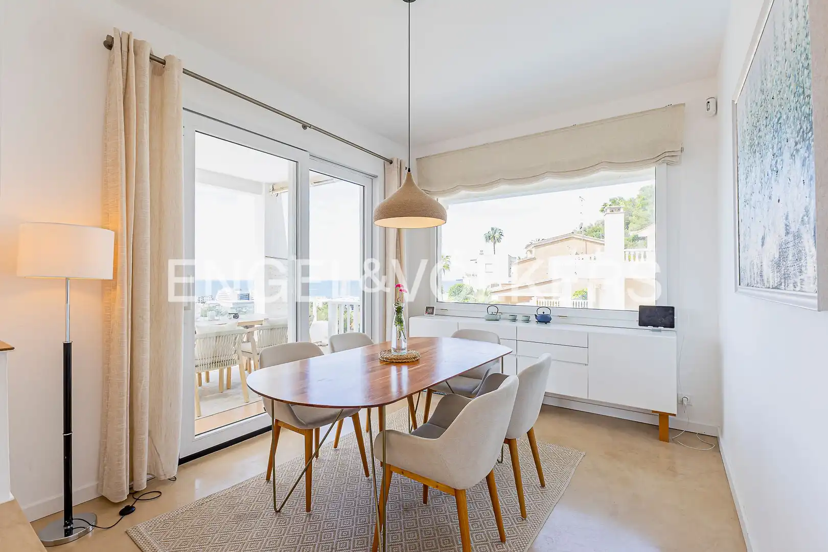 Comedor de Casa o chalet en venta en Sitges con Aire acondicionado, Calefacción y Jardín privado