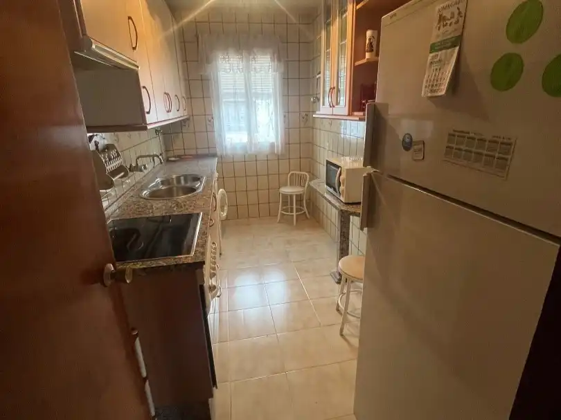 Kitchen of Flat for sale in Marmolejo  with Terrace, Storage room and Furnished