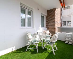 Terrace of Flat to rent in  Madrid Capital  with Heating, Terrace and Furnished