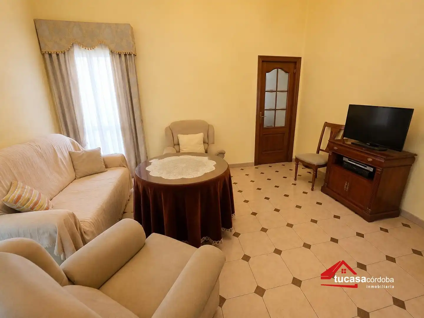 Sala de estar de Piso en venta en Córdoba con Aire acondicionado, Calefacción y Terraza