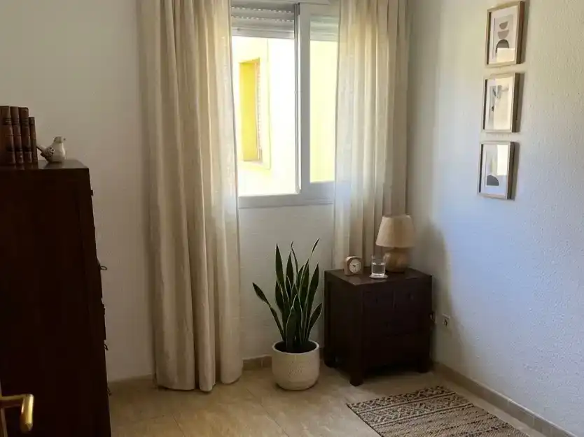 Bedroom of Flat for sale in  Palma de Mallorca  with Air Conditioner, Private garden and Storage room