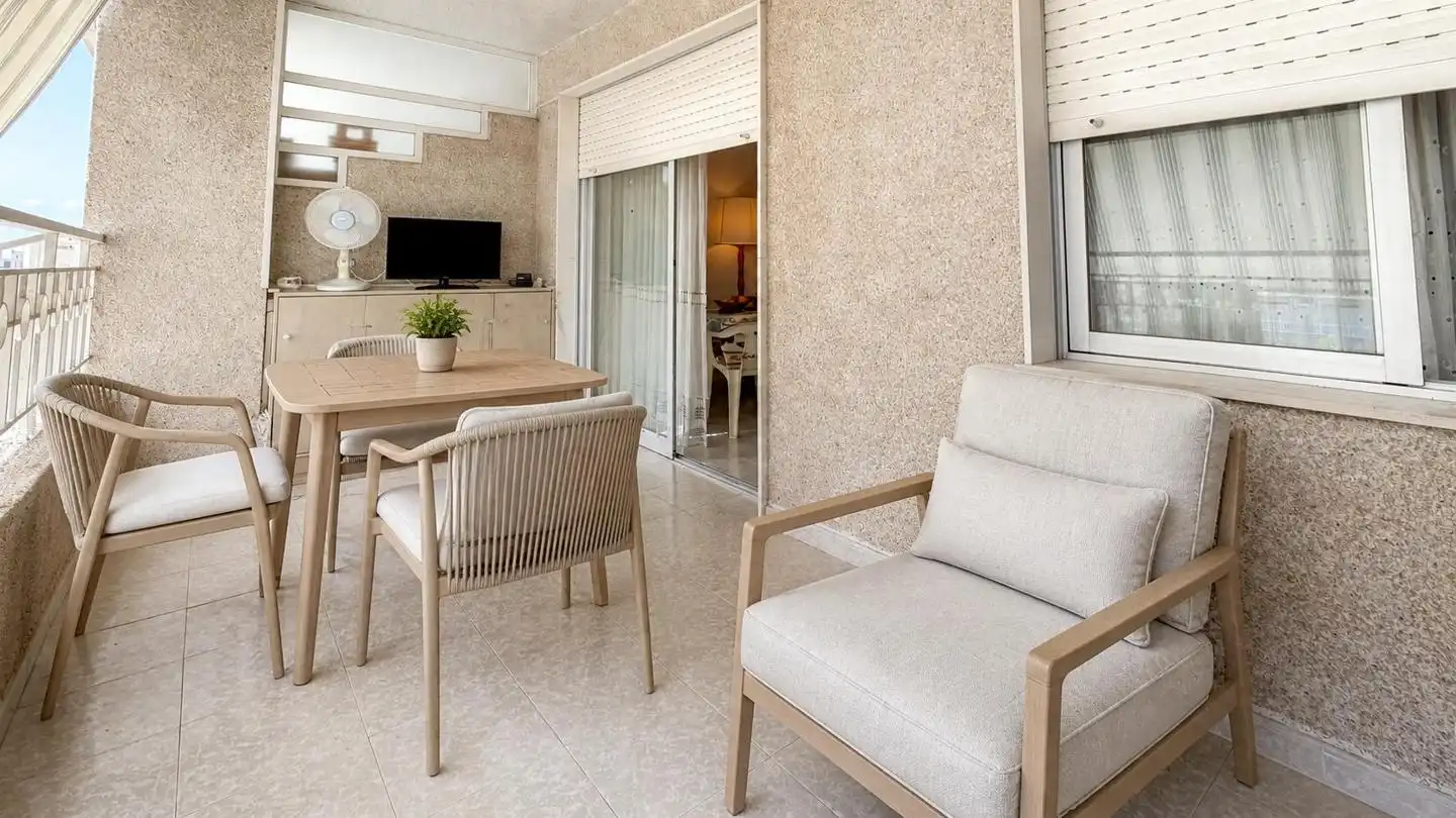 Terrace of Flat for sale in Santa Pola  with Terrace and Furnished