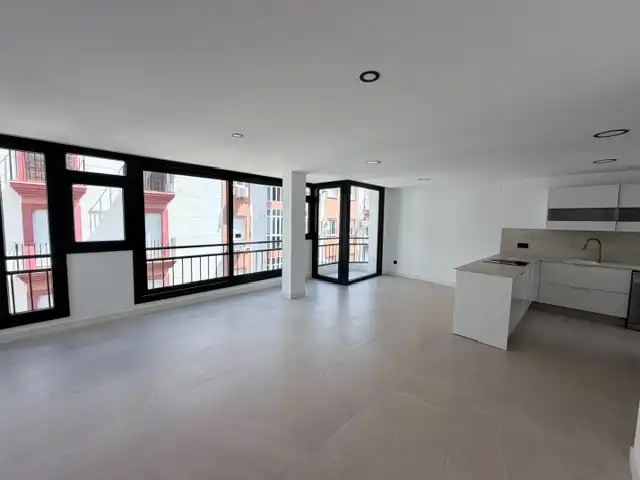Living room of Flat for rent in Huelva  with Terrace, Oven and Washing machine