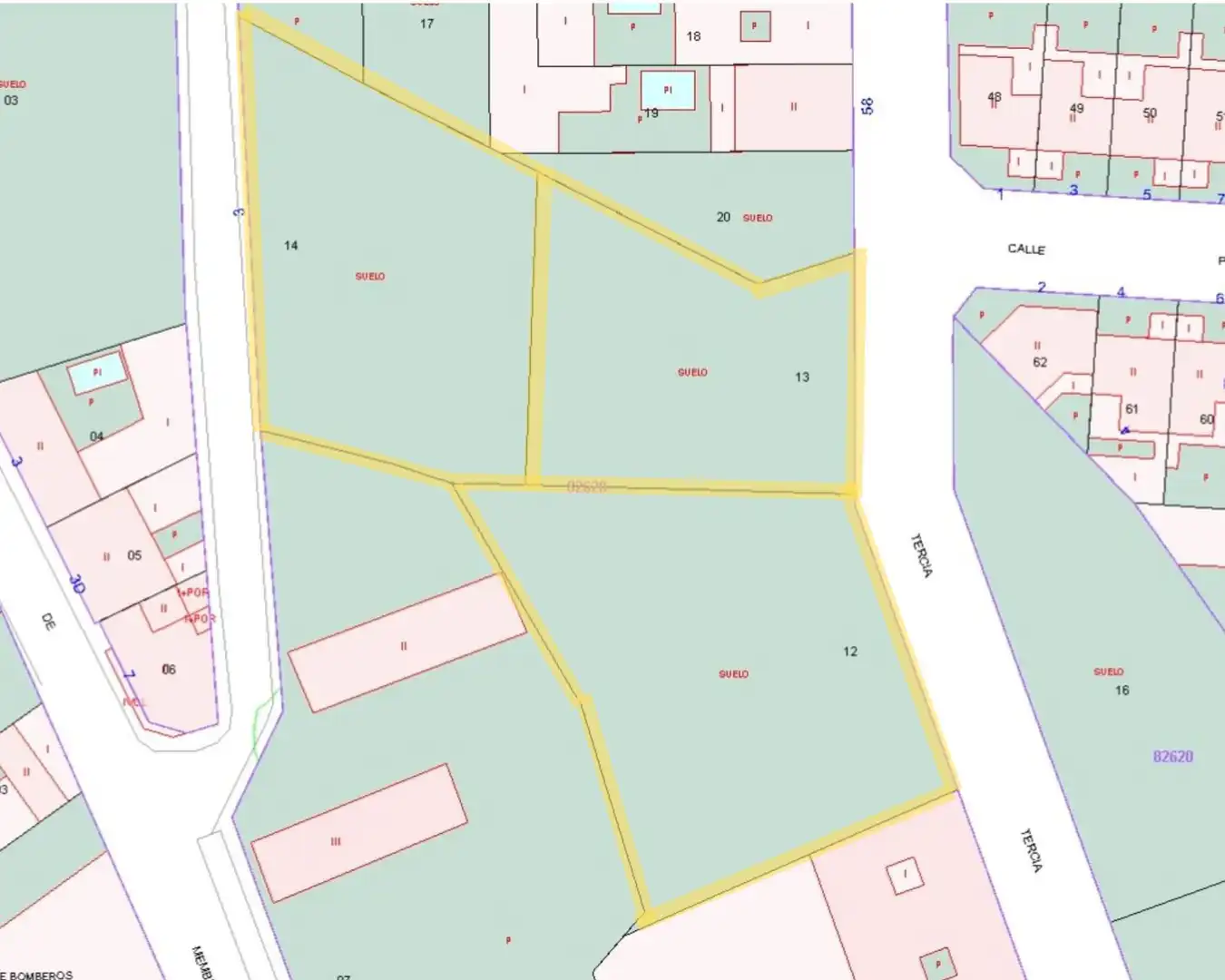 Lands and plots for sale in Tercia
