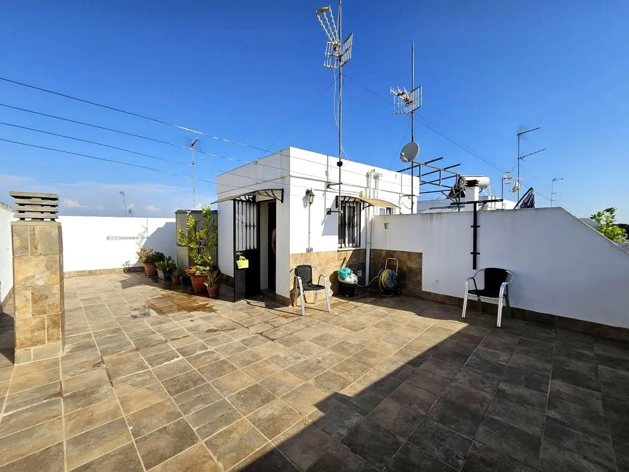 Terrassa de Casa adosada en venda en Alcalá de Guadaira amb Traster