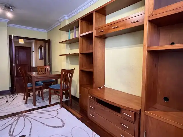 Sala de estar de Piso de alquiler en Santa Cruz de Bezana con Calefacción, Trastero y Amueblado