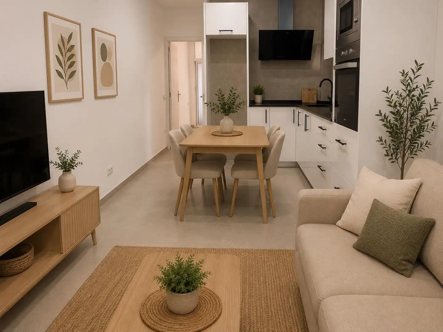 Living room of Flat for sale in Sabadell  with Air Conditioner and Heating