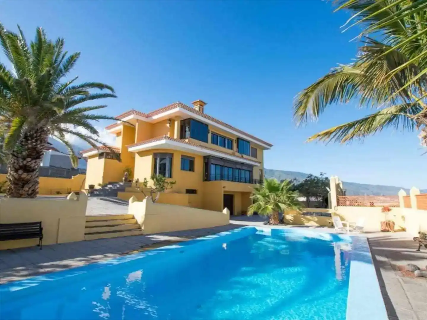 Exterior view of Flat for rent in Güímar  with Private garden, Parquet flooring and Swimming Pool