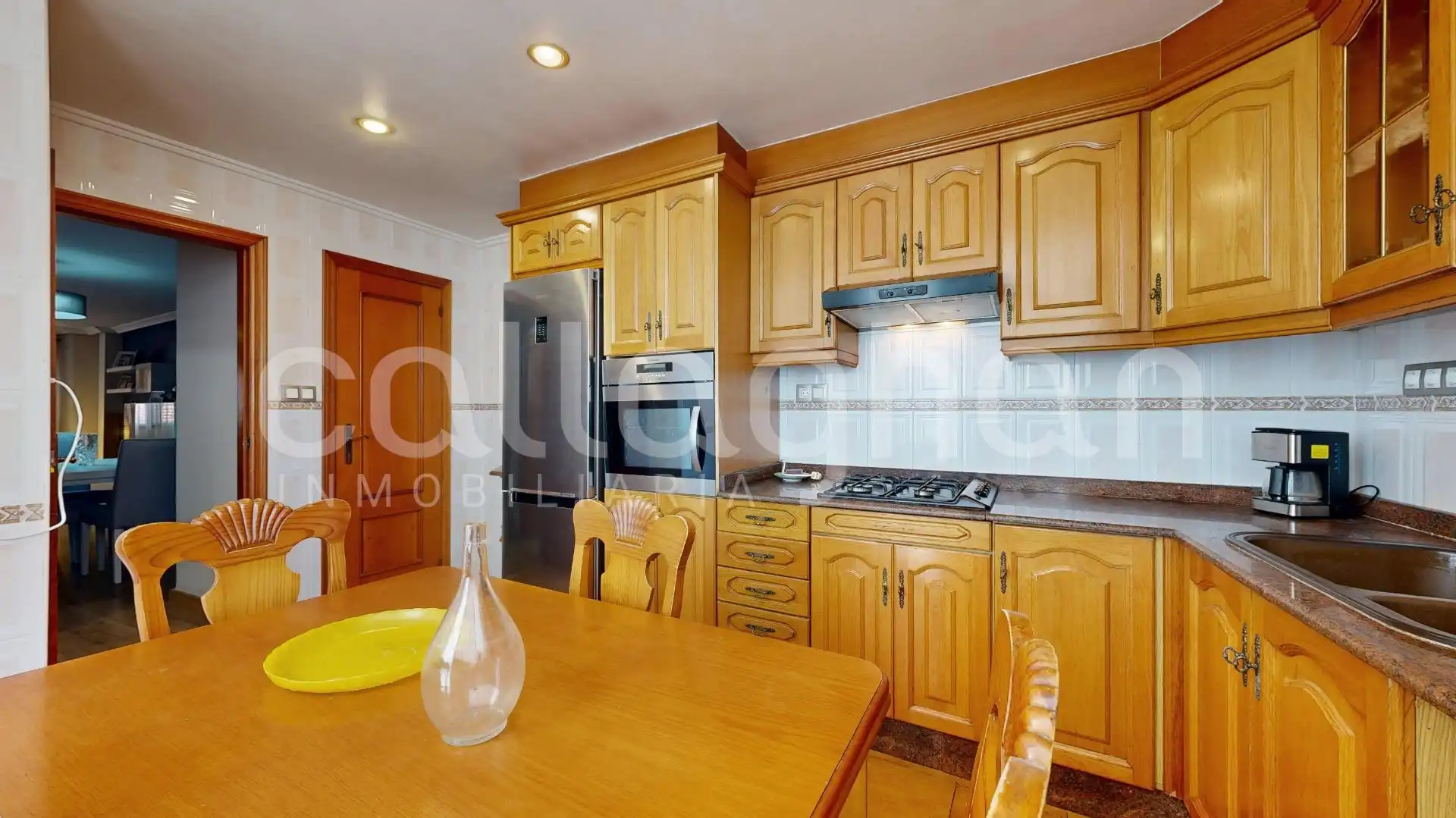 Cocina de Casa adosada en venta en Benetússer con Aire acondicionado, Calefacción y Terraza