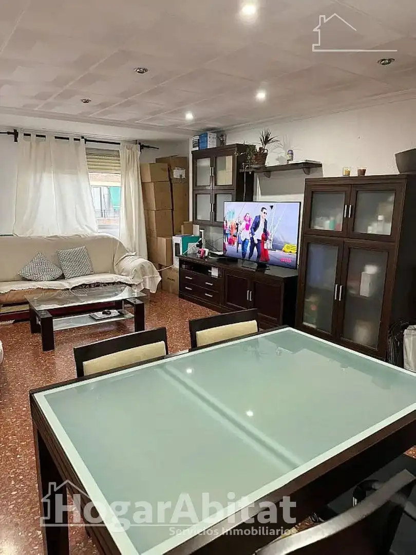 Living room of Flat for sale in Massanassa  with Air Conditioner