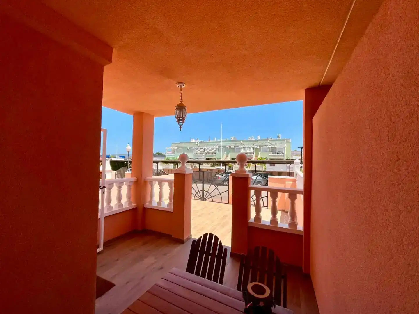 Terrassa de Casa adosada en venda en Santa Pola amb Aire condicionat, Piscina i Balcó