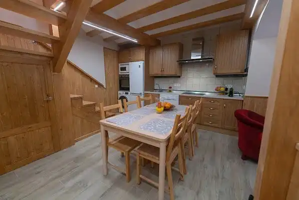 Cuina de Casa o xalet en venda en Villamayor de Calatrava amb Aire condicionat, Terrassa i Moblat