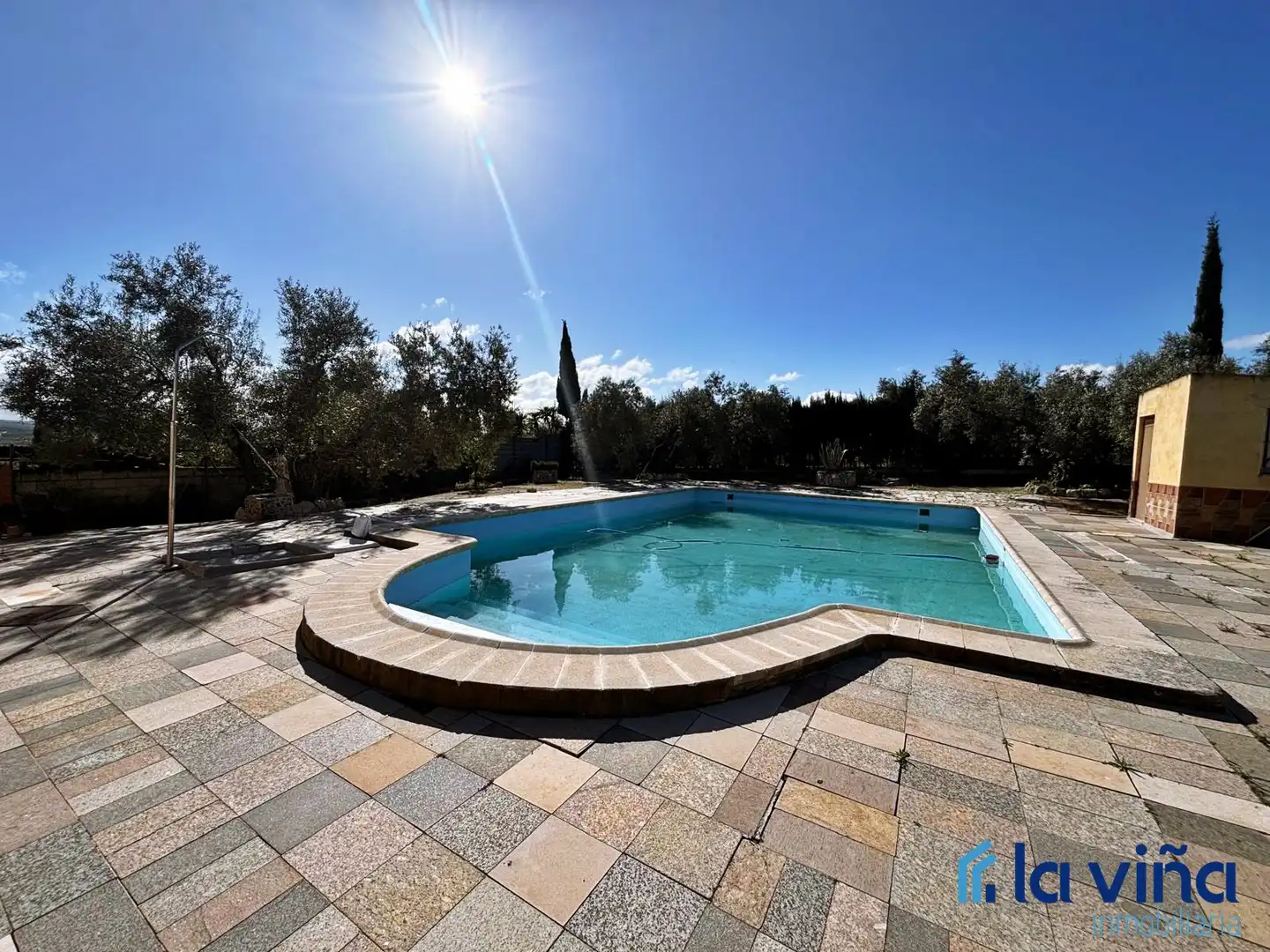 Piscina de Casa o chalet en venta en Casariche con Aire acondicionado, Calefacción y Jardín privado