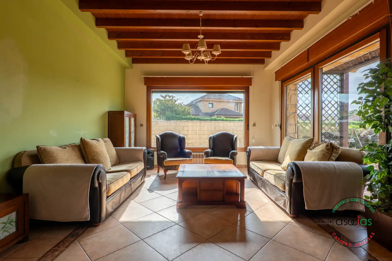 Sala de estar de Casa o chalet en venta en Gijón  con Calefacción, Terraza y Trastero