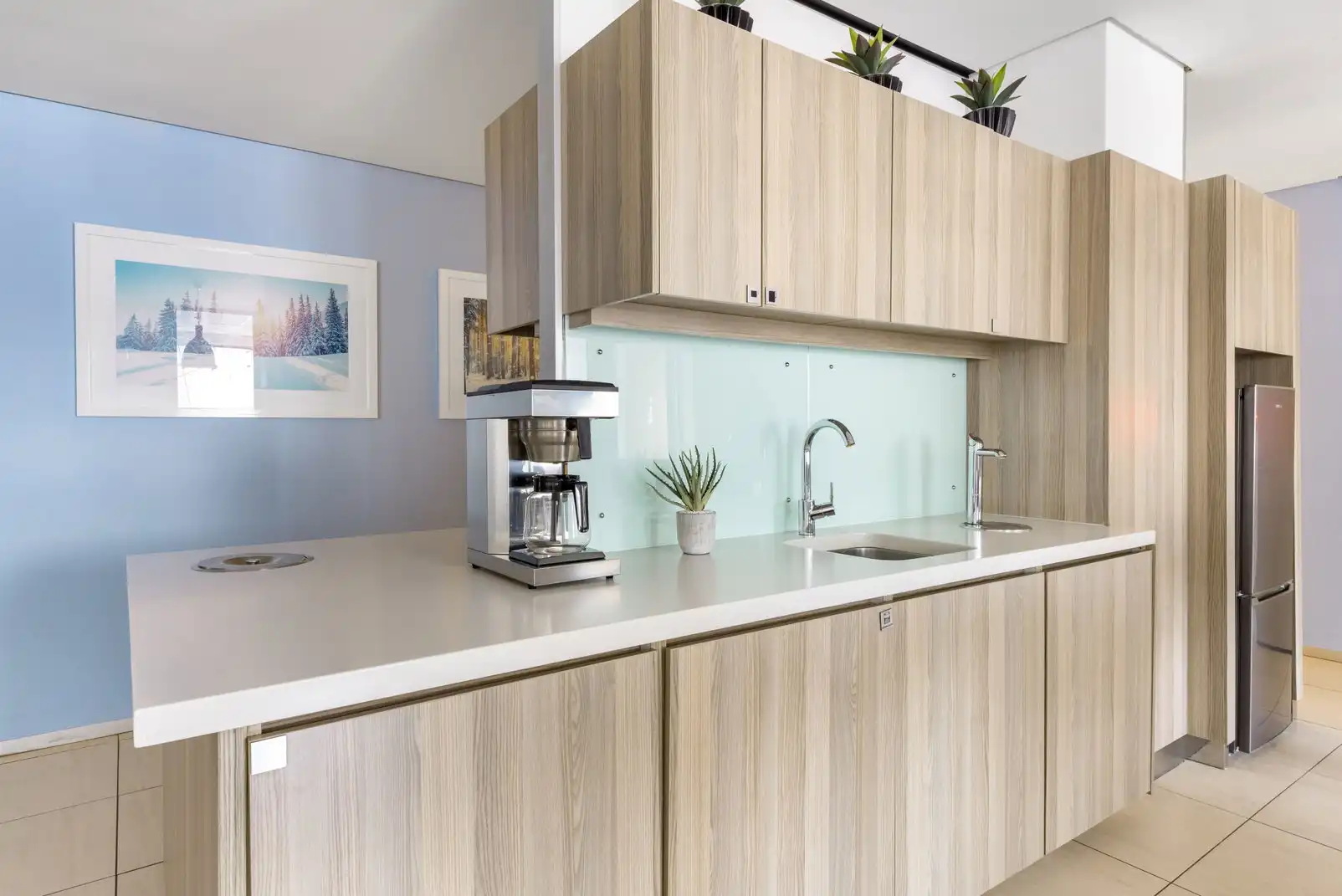 Kitchen of Office for rent in Málaga  with Air Conditioner, Heating and Furnished