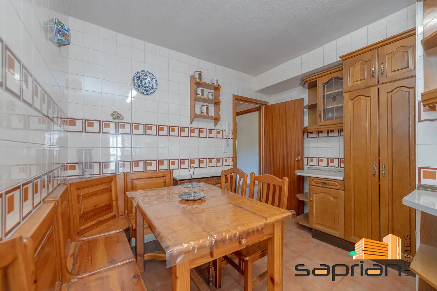 Kitchen of Flat for sale in Collado Villalba  with Air Conditioner, Private garden and Terrace